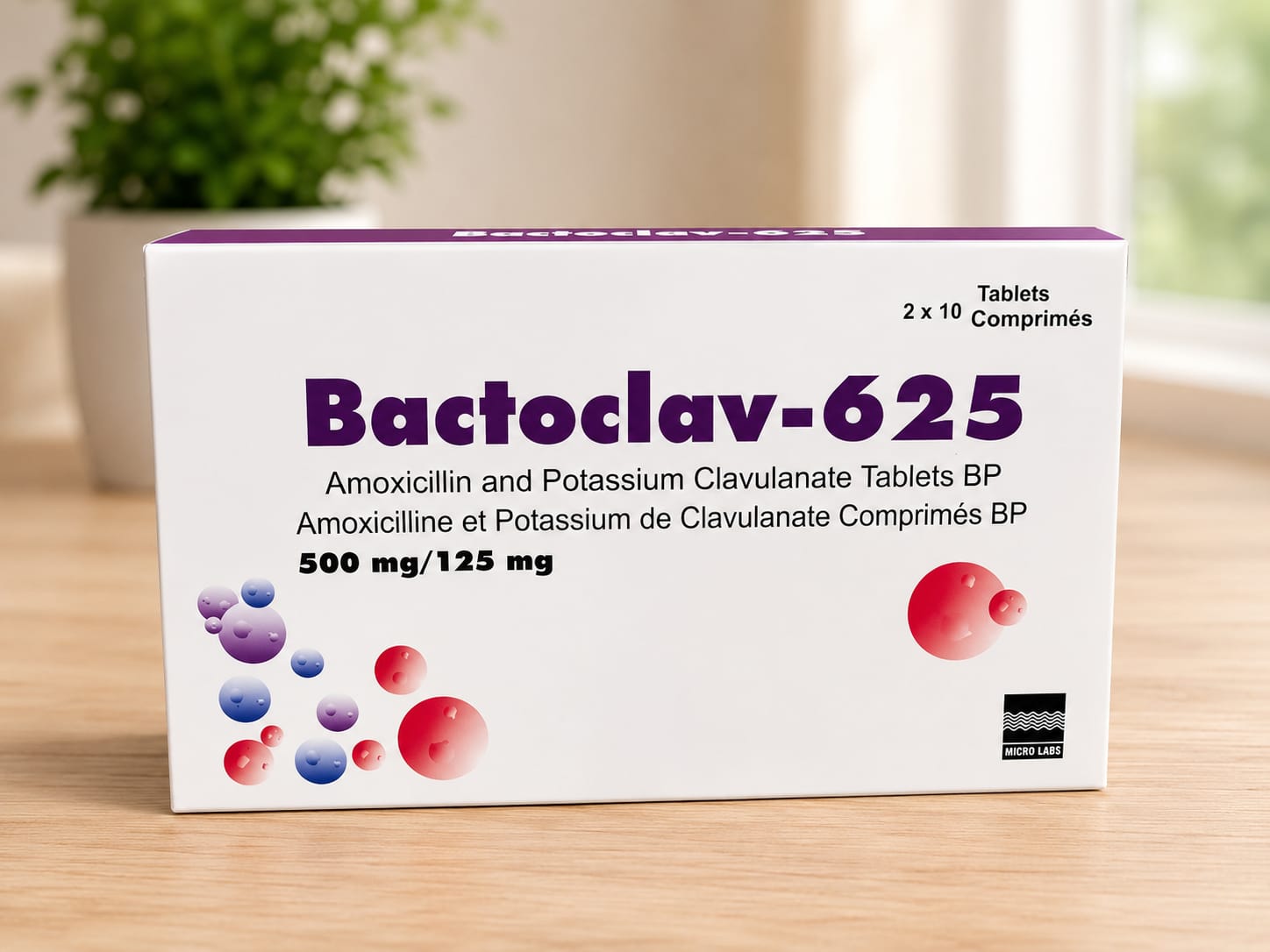 BACTOCLAV-625 TABS 20S